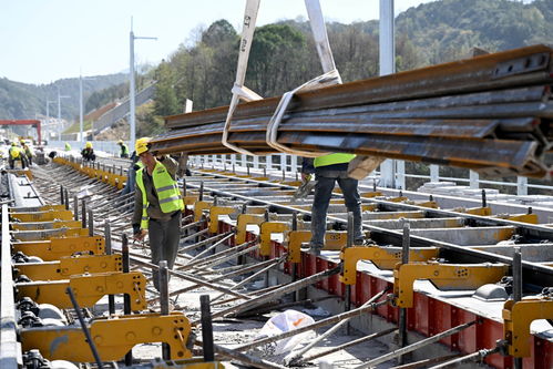池黃鐵路無砟軌道施工全速推進，為高質量開通奠定堅實基礎